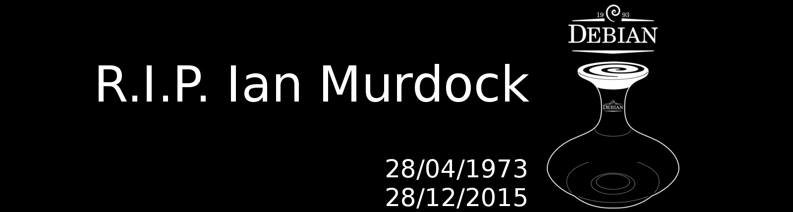 RIP Ian Murdock